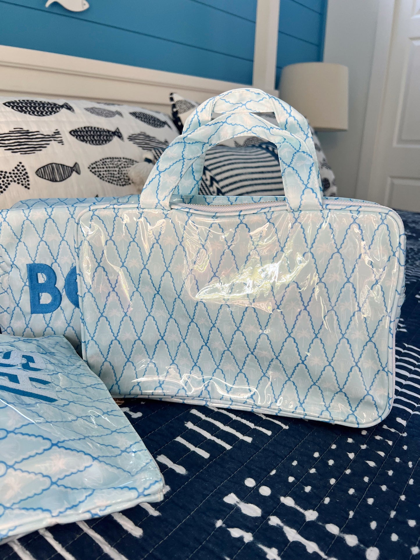 Clear Coat Toiletry Case
