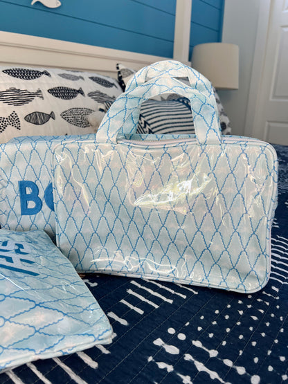 Clear Coat Toiletry Case