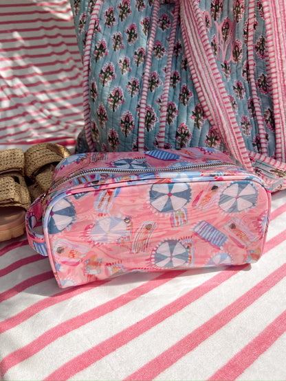 Clear Coat Toiletry Dopp Kit