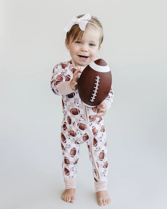 Bamboo Zip Pajamas | Game Day