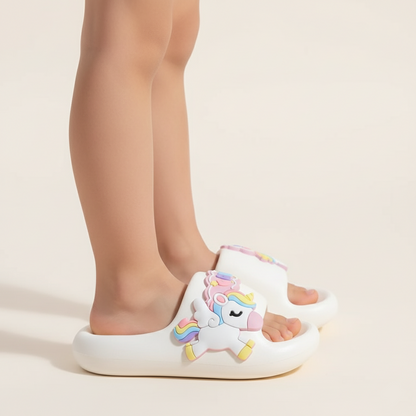 Unicorn Rainbow Slippers Ultra Soft EVA Ages 0-3 Years