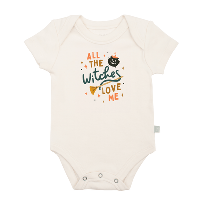 graphic bodysuit | witches love me