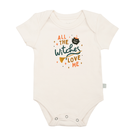 graphic bodysuit | witches love me