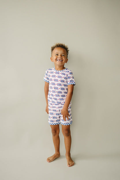 Bamboo Shorts Set | USA