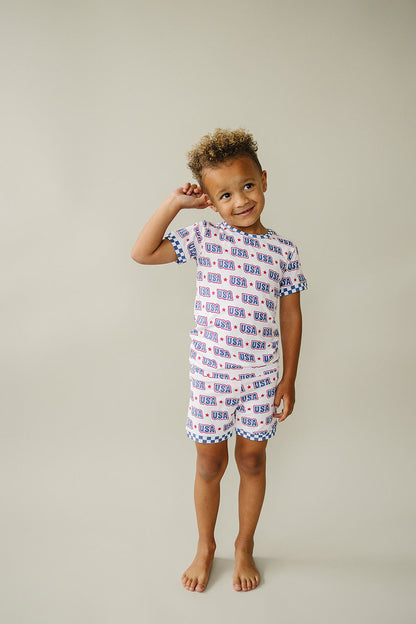 Bamboo Shorts Set | USA