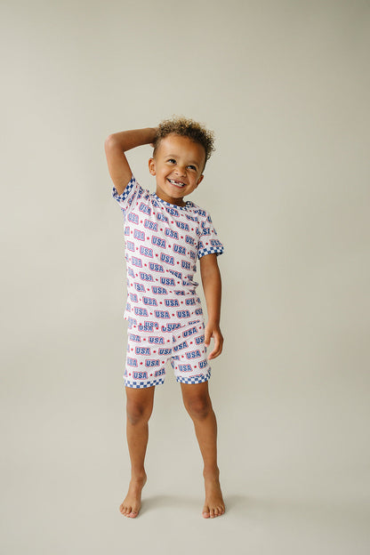 Bamboo Shorts Set | USA