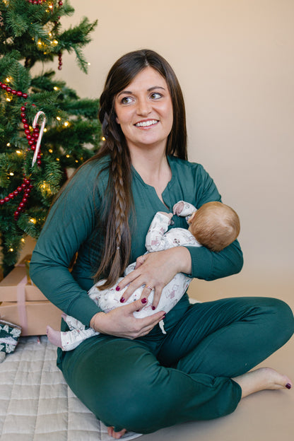 Santa Paws Bamboo Zippy Pajamas