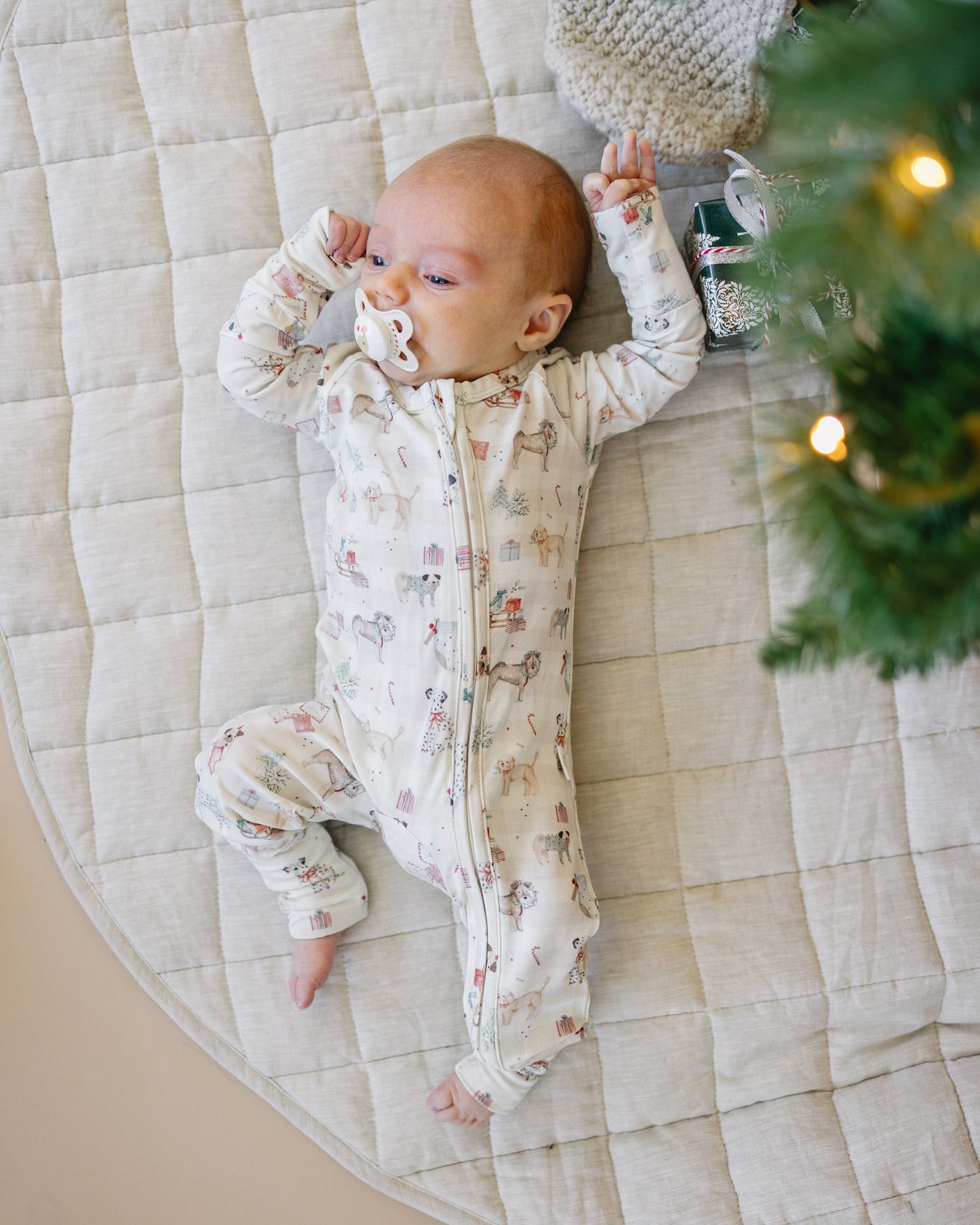 Santa Paws Bamboo Zippy Pajamas