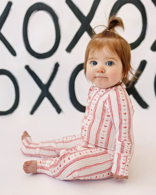 Laced with Love Bamboo Zippy Pajamas