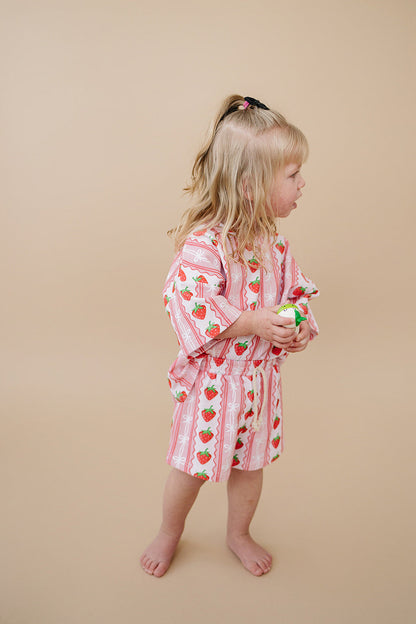Shorts Set | Strawberry
