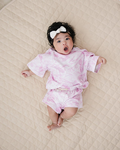 Shorts Set | Pink Camo