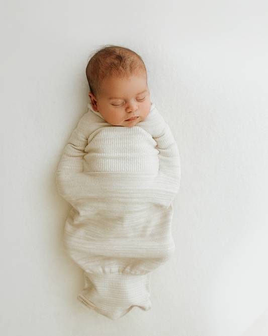 Bamboo Blend Beige Swaddle Sleep Sack