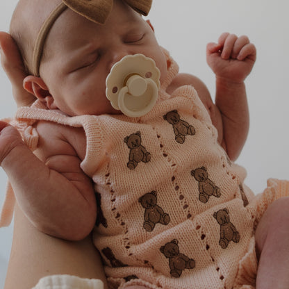 Knit Ruffle Romper | Lottie