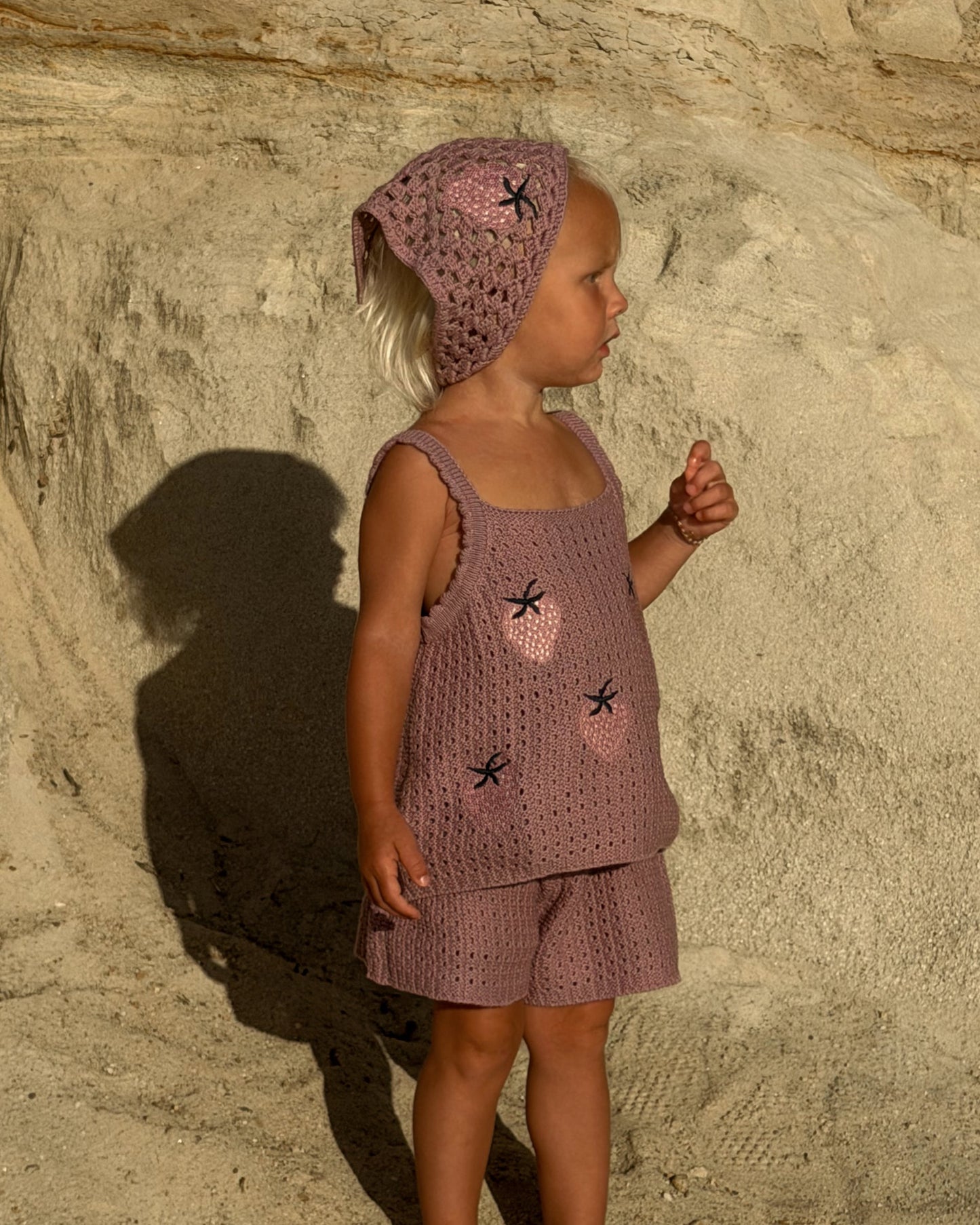 Girl's Knit Short Set | Matilda