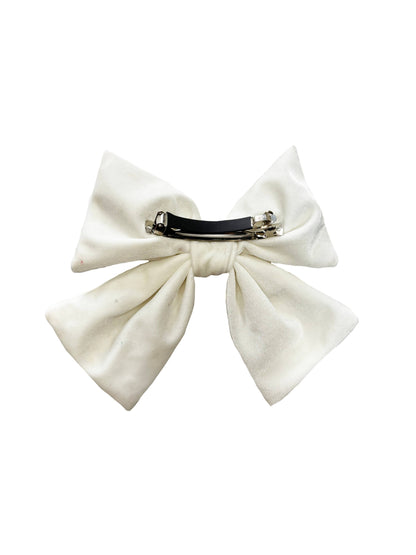Mardi Gras Bejeweled Velvet Bow