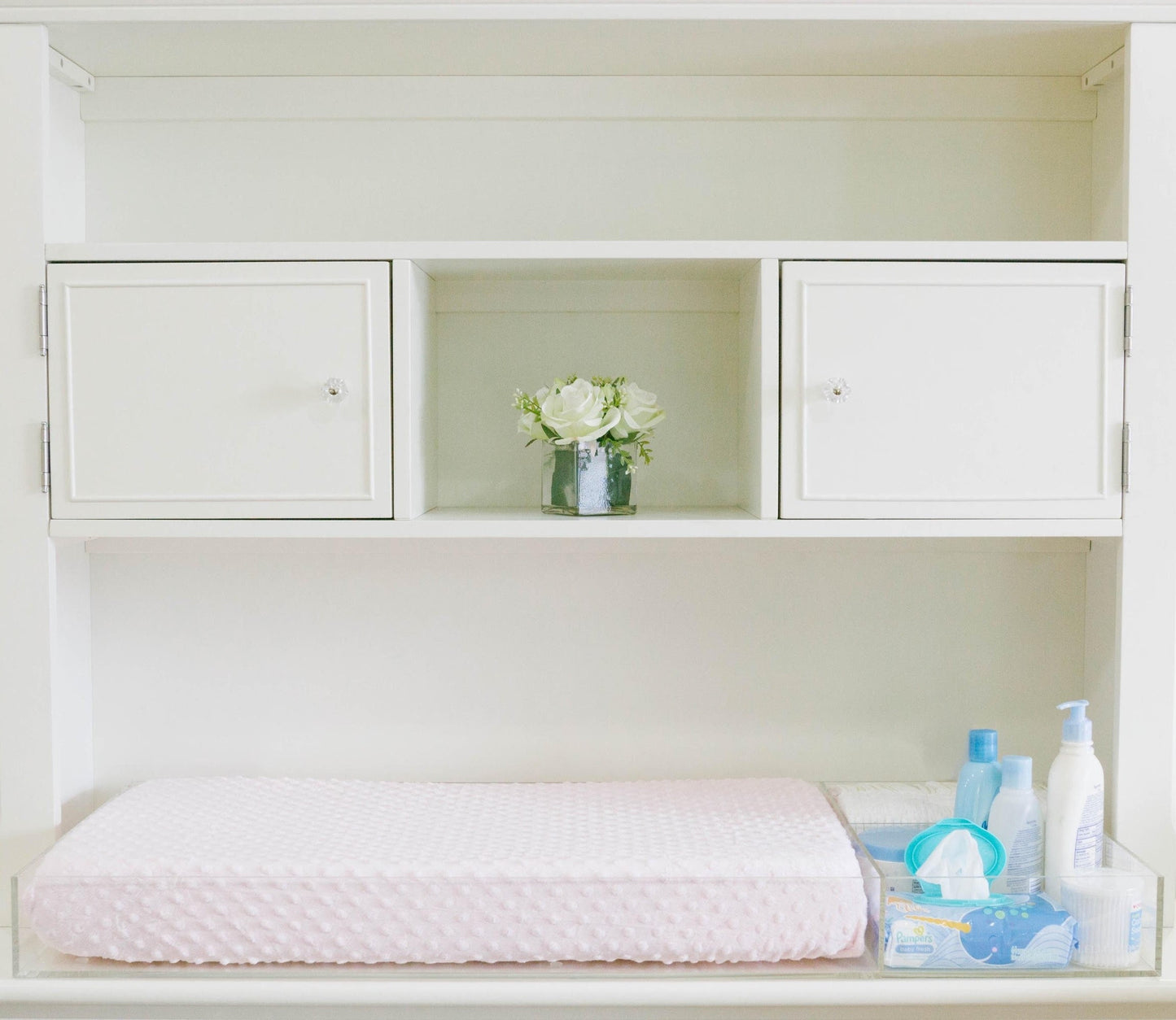 LELLOBABY™ -  8mm Thick Deluxe Edition Acrylic Diaper Changing Tray PLUS+