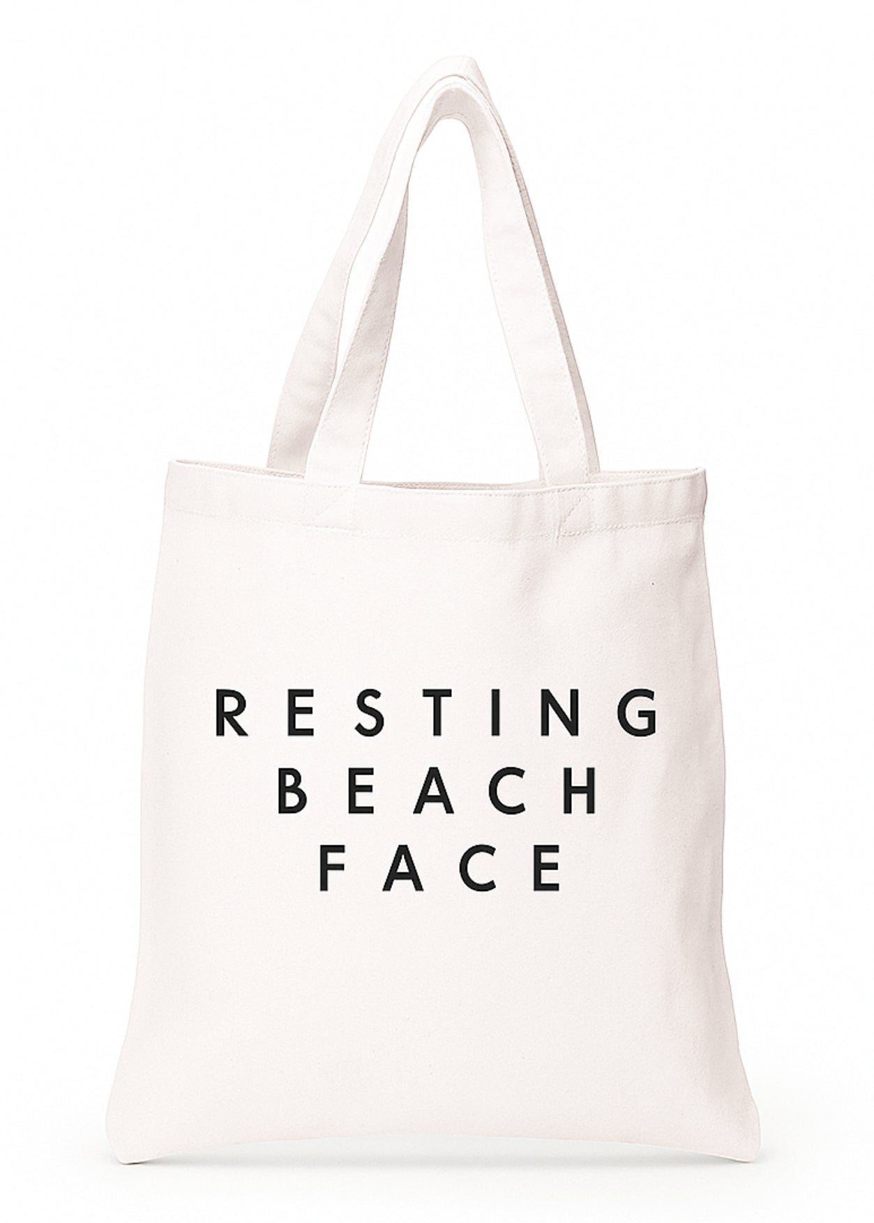 Resting Beach Face Beach Bag