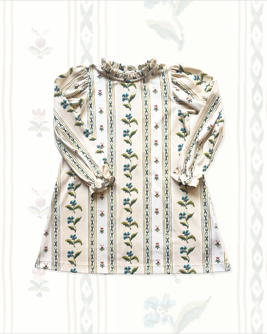 Dashwood Dress in French Stripe