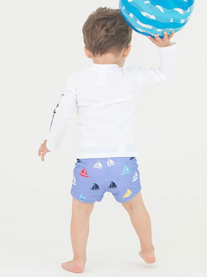 Down By the Bay Swim Shorties - Little Baby