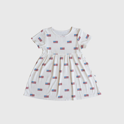 Bamboo T-Shirt Dress | Americana Ribbed