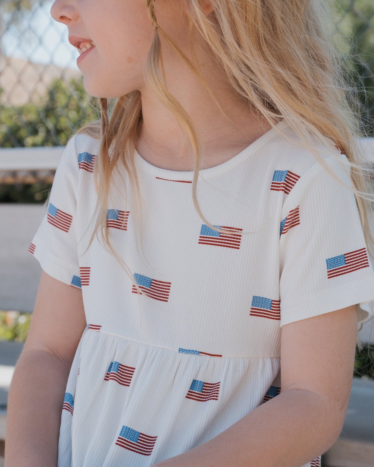 Bamboo T-Shirt Dress | Americana Ribbed