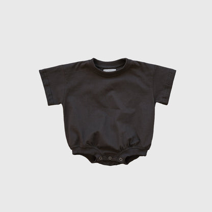 T-Shirt Romper | Espresso