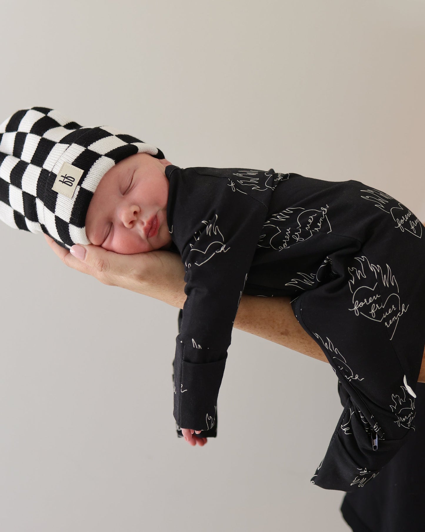 Bamboo Zip Pajamas | Flaming Hearts