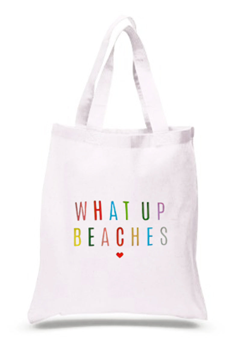What Up Beaches Beach Bag