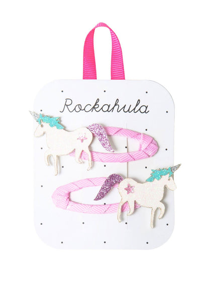Unicorn Glitter Clips