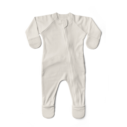 GROW WITH YOU FOOTIE + SNUG FIT | CLOUD
