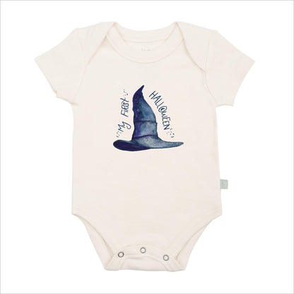 graphic bodysuit | my first halloween hat