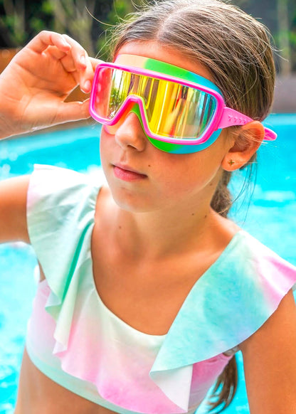 Hot Pink Swimming Goggles