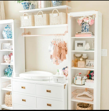 LELLOBABY™ -  6mm Thick Premier Edition Acrylic Diaper Changing Tray PLUS+