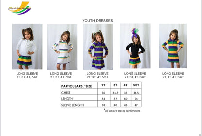Purple Infinity Youth Dress