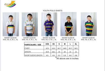 Purple Infinity Youth Short Sleeve