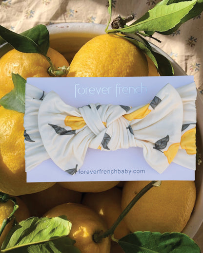 Bamboo Head Wrap | Lemon