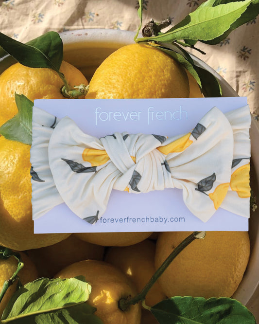 Bamboo Head Wrap | Lemon
