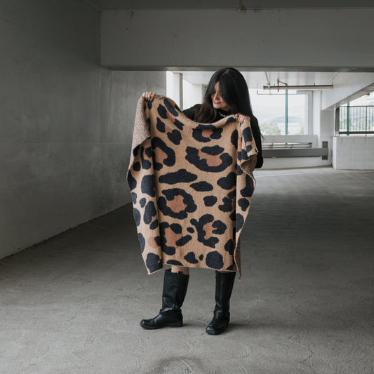 Plush Blanket | Leopard