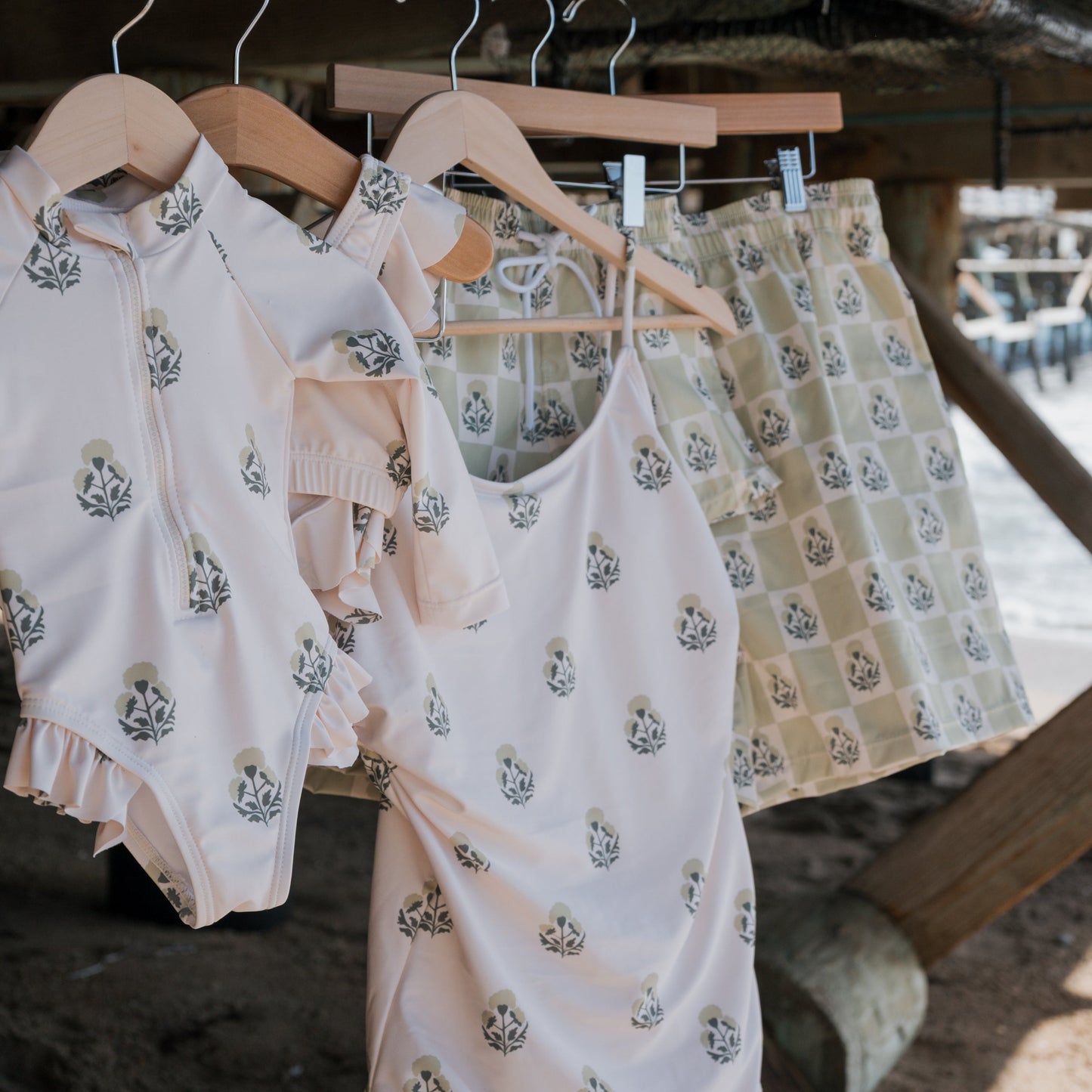 Child Board Short | Marigold Check