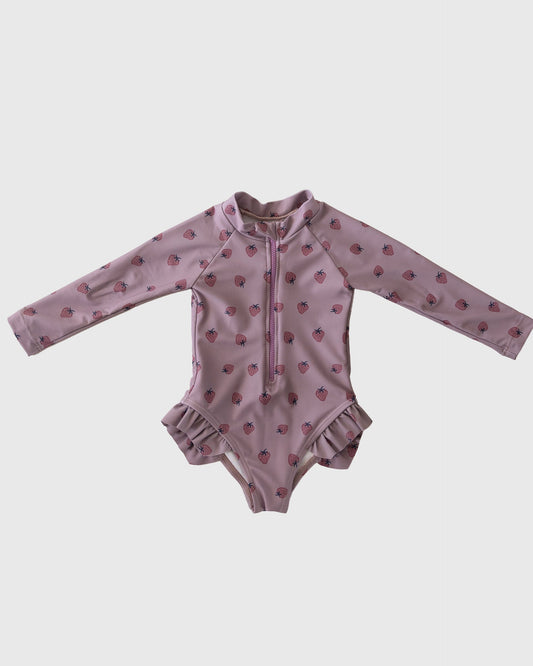 Girl's Long Sleeve Swimsuit | Matilda