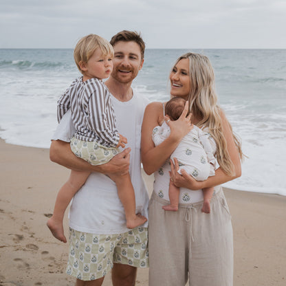 Child Board Short | Marigold Check