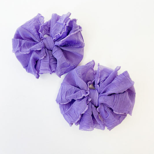 Orchid Ruffle Clip