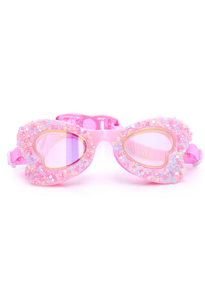 Pink Butterfly Swim Goggle for Girls