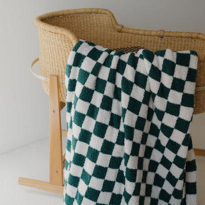 Plush Blanket | Lucky Micro Check
