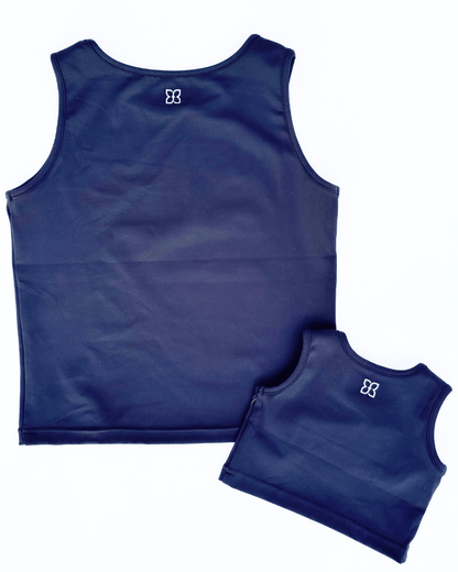 Ainsley Athletic Tank - Black