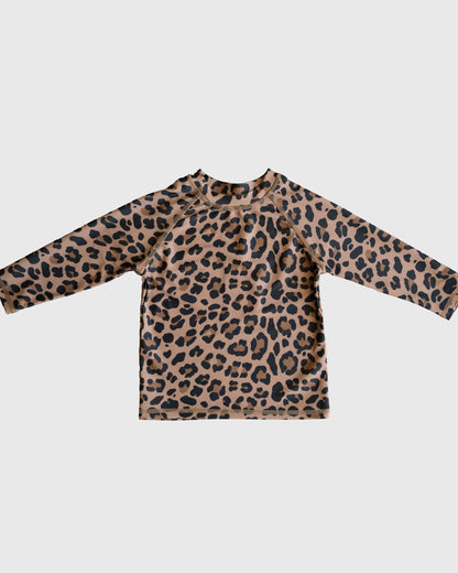 *PRE-ORDER* Child Rash Guard | Leopard