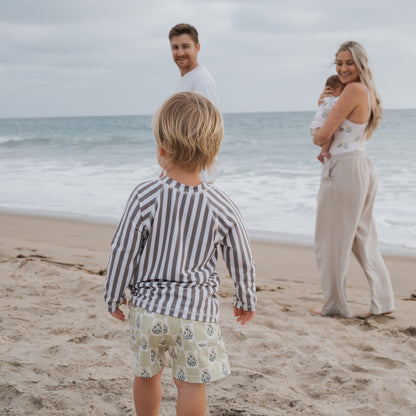 Child Board Short | Marigold Check