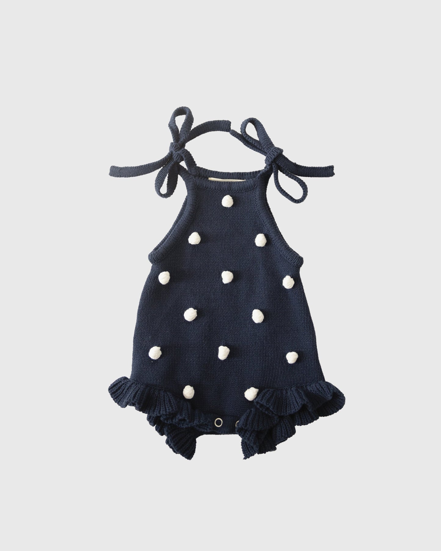 Knit Ruffle Romper | Emery