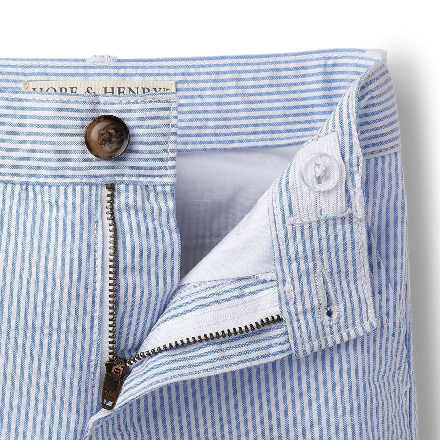 Organic Seersucker Short