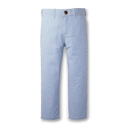 Organic Seersucker Suit Pant